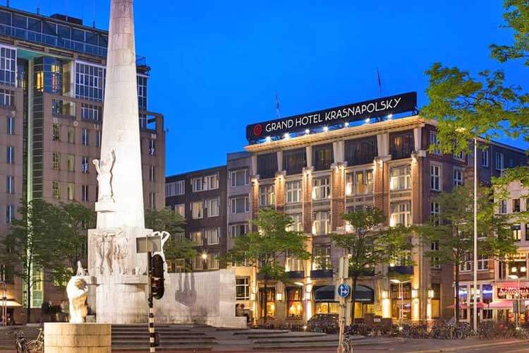 5 Sterren hotel Grand Hotel Krasnapolsky Amsterdam